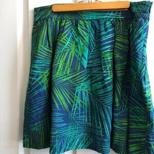 Tropical Banana Republic Linen Blend skirt Size L
